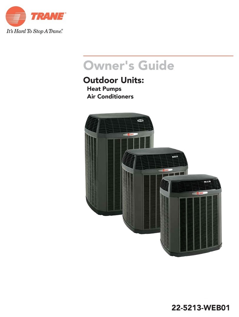 Trane 22-5213-WEB01 User manual