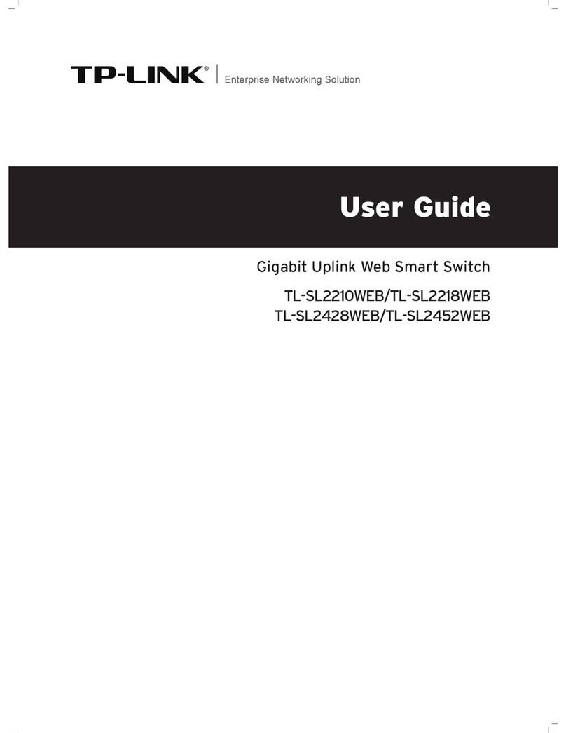 TP-Link TL-SL2210WEB User manual TP-Link TL-SL2210WEB User manual