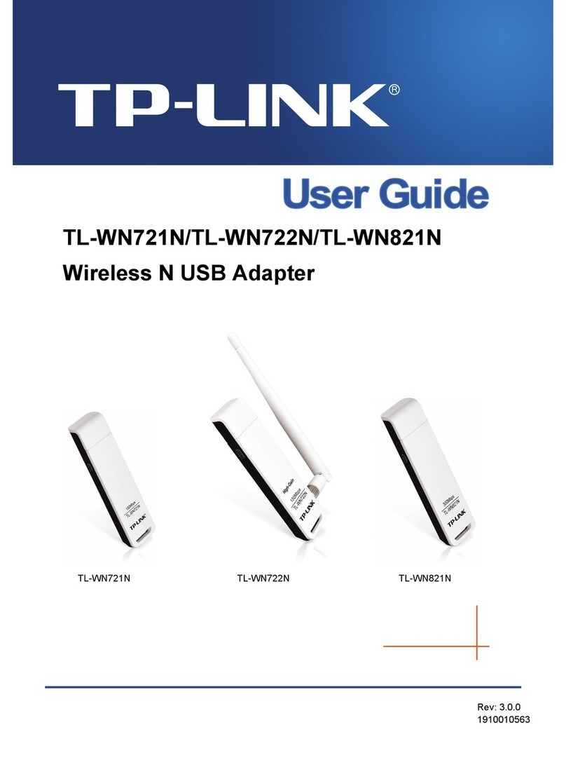 TP-Link TL-WN721N User manual