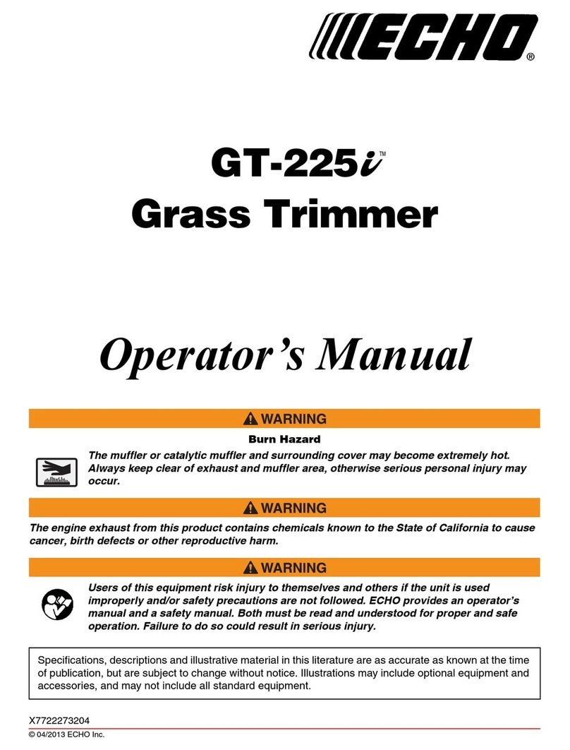 Echo GT-225i User manual