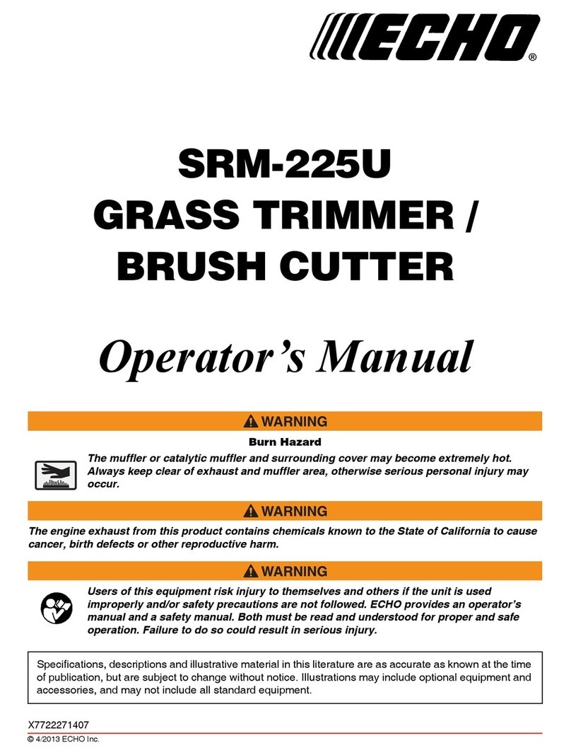 Echo SRM-225U User manual
