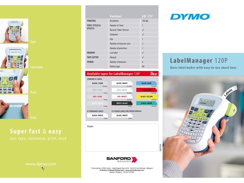 Dymo LabelManager 120P overview