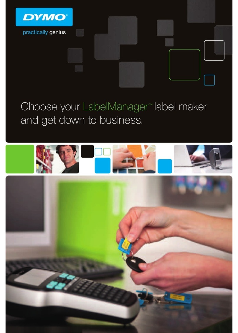 Dymo LabelManager Series Installation guide