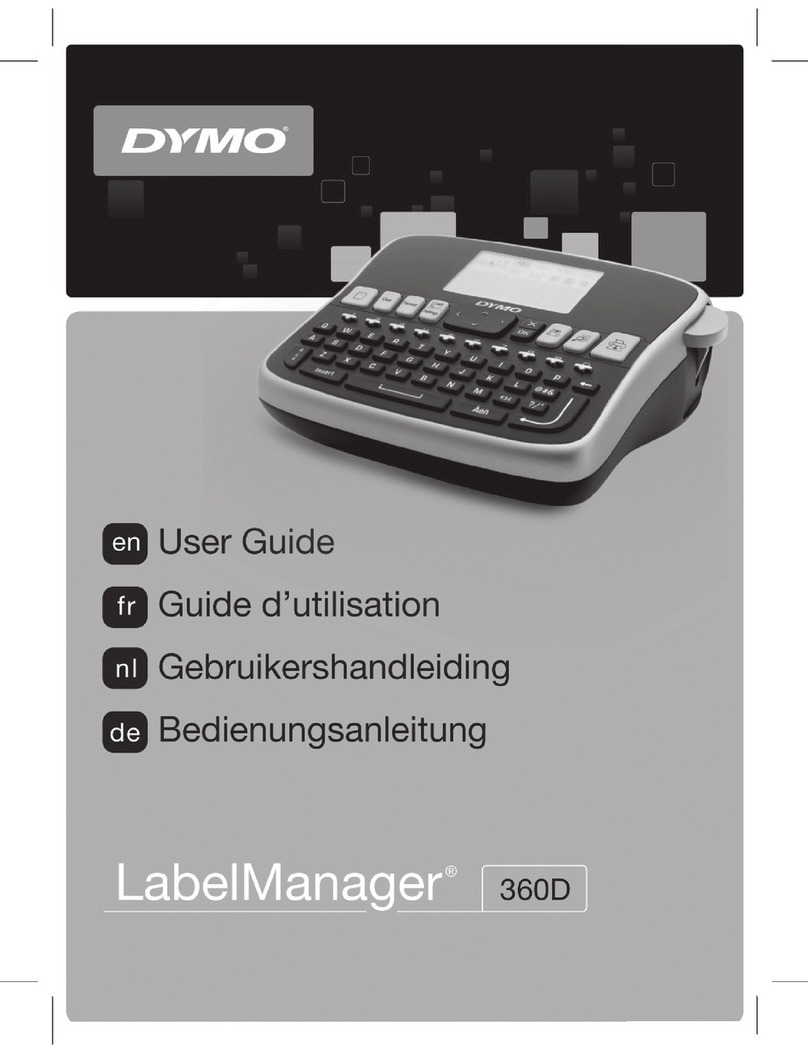 Dymo LabelManager 360D Service manual