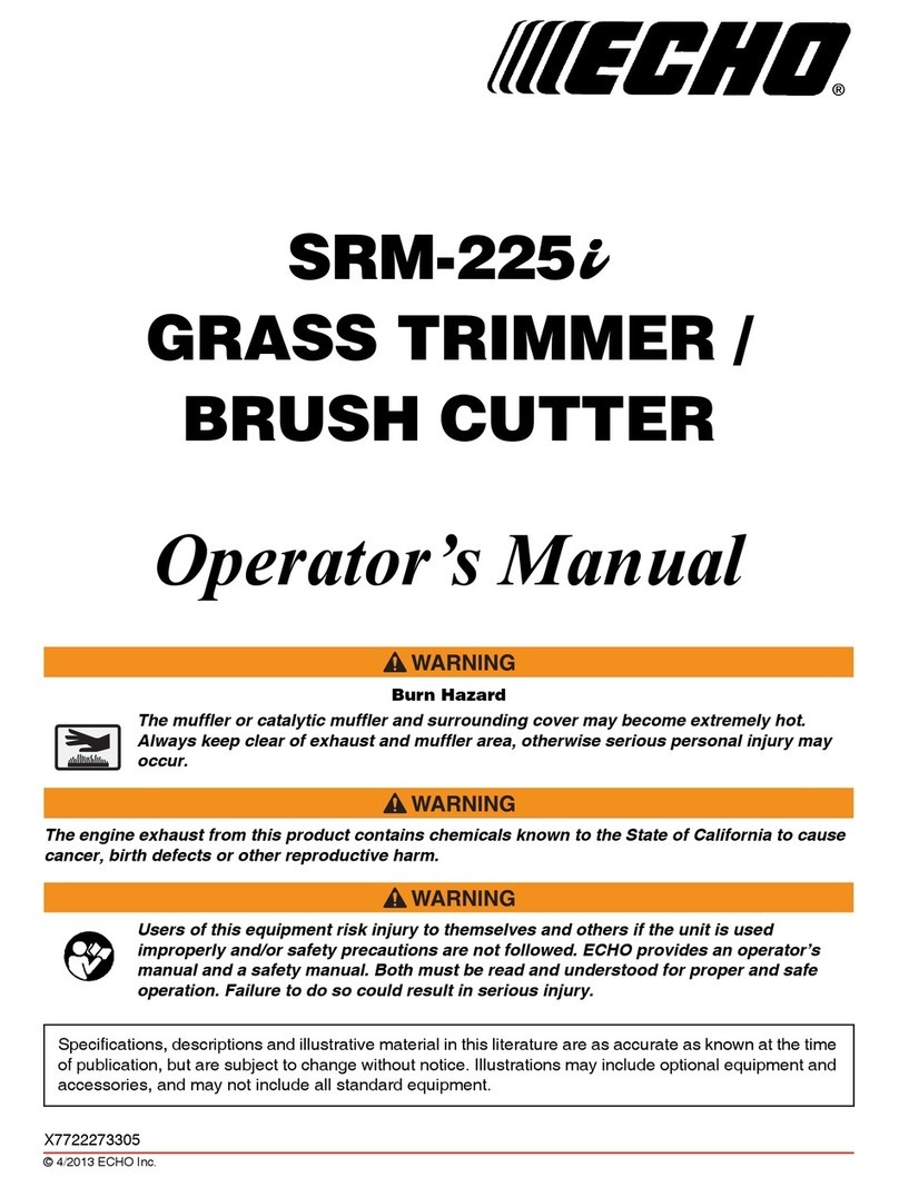 Echo SRM-225i User manual