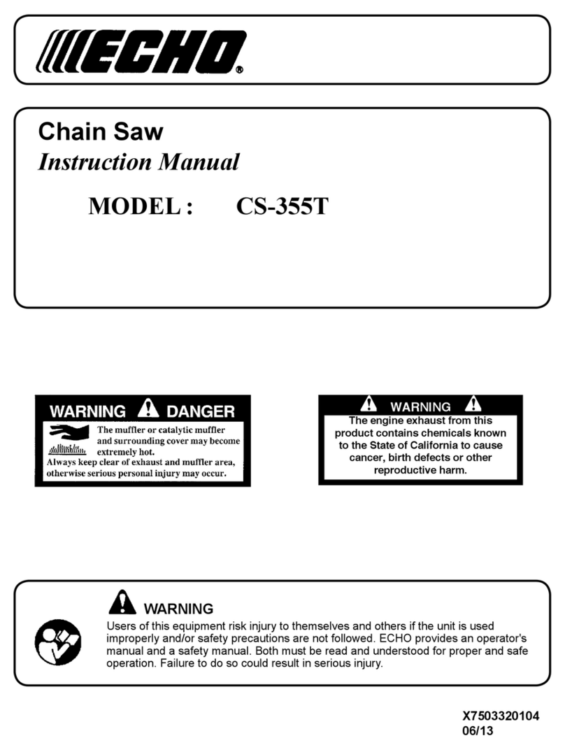 Echo CS-355T User manual