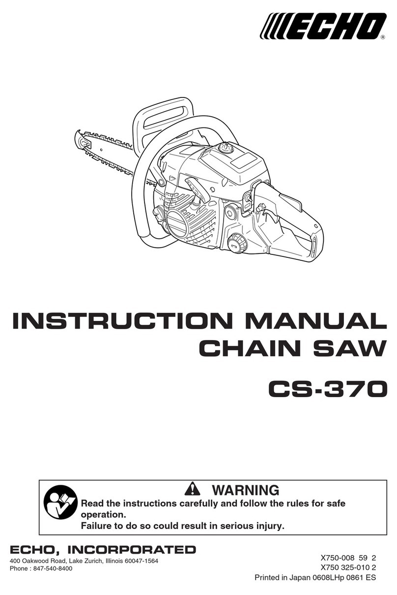 Echo CS-370 User manual