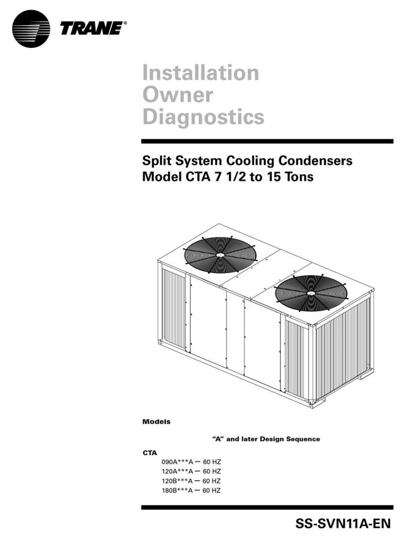 Trane CTA 7 Series Setup guide
