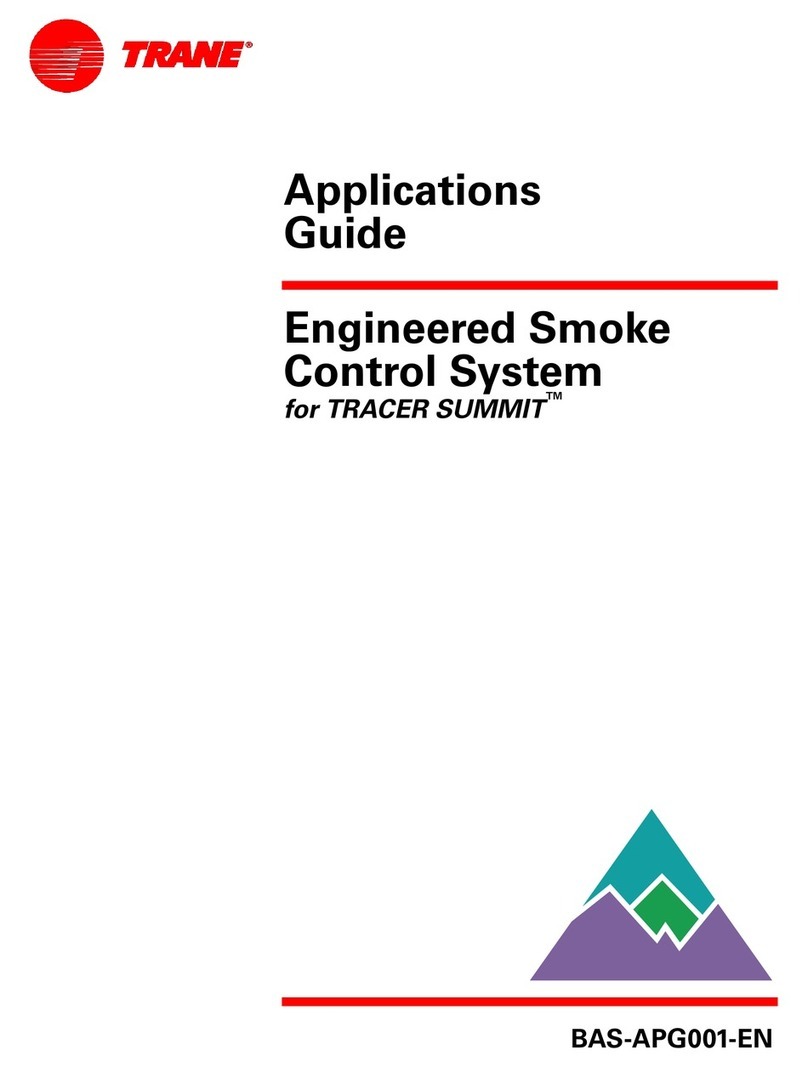 Trane Engineered Smoke Control System User guide