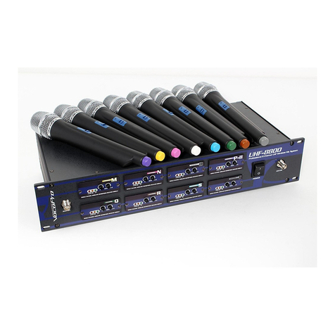 VocoPro UHF-8800 owner's manual