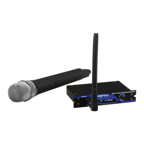 VocoPro UHF-18 User manual