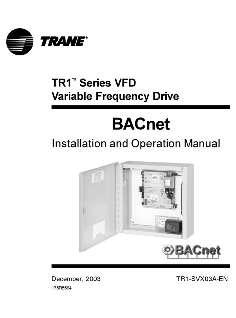 Trane LonWorks TR1 Series VFD User manual