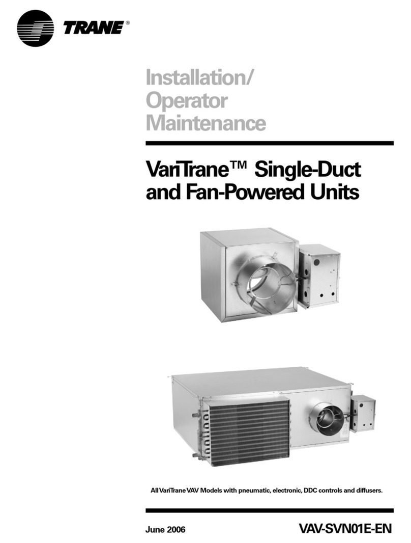 Trane VariTrane VAV Series Administrator Guide