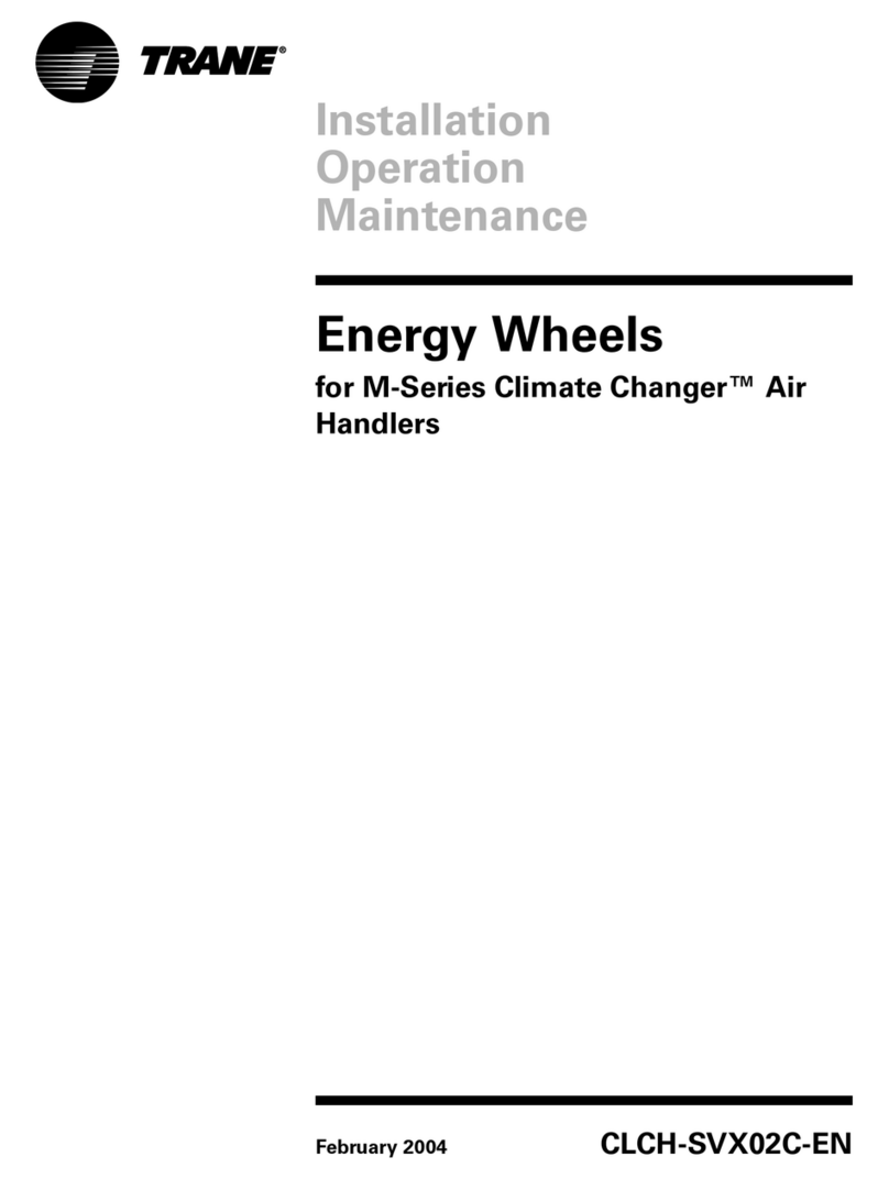 Trane CLCH-SVX02C-EN Owner's manual