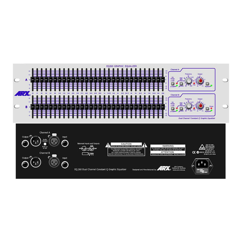 ARX EQ260 owner's manual