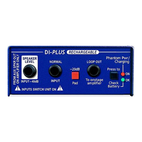 ARX DI-PLUS-RC owner's manual