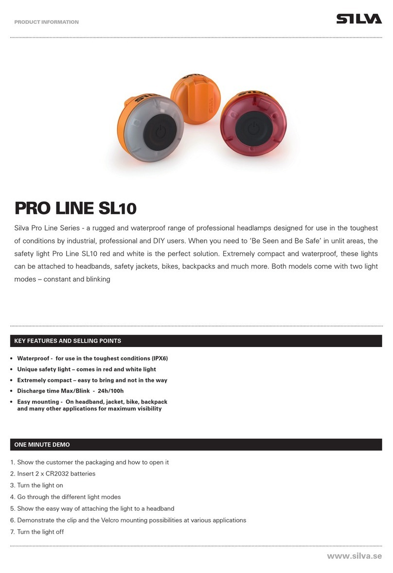 Silva PRO LINE SL10 User manual