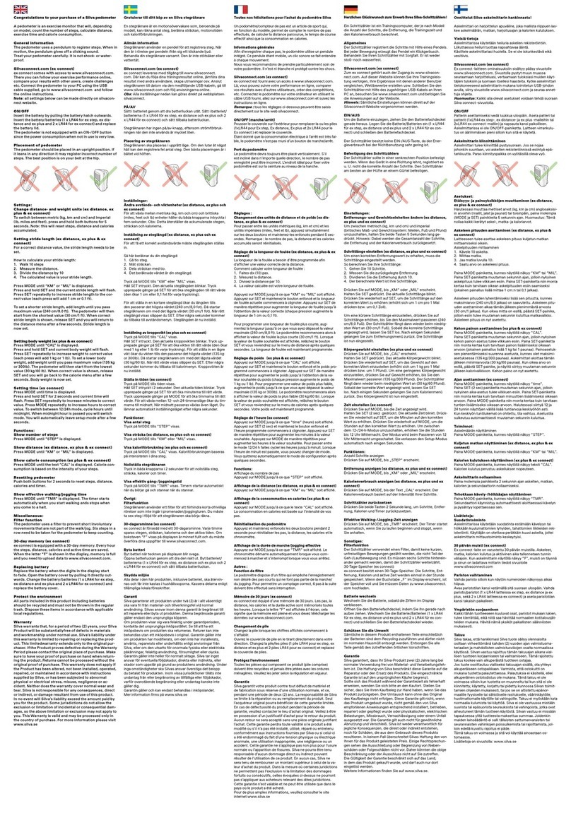 Silva ex step User manual Silva ex step User manual