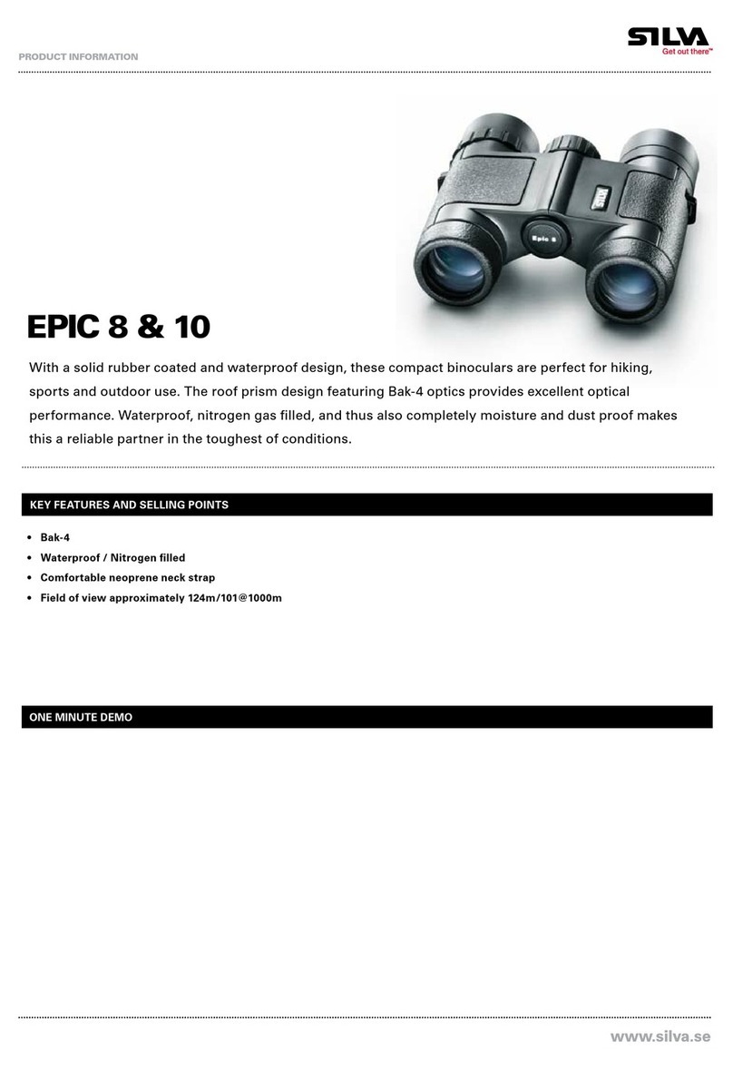 Silva EPIC 8 User manual