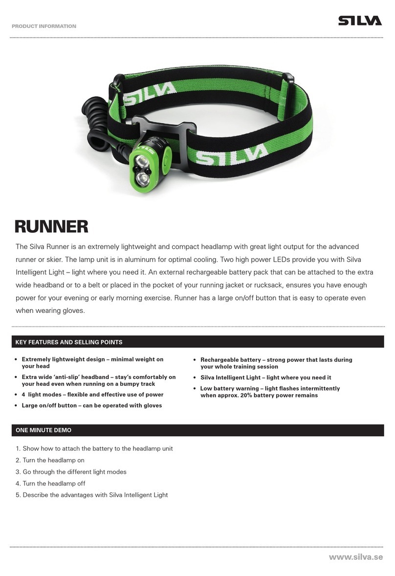 Silva runner User manual Silva runner User manual