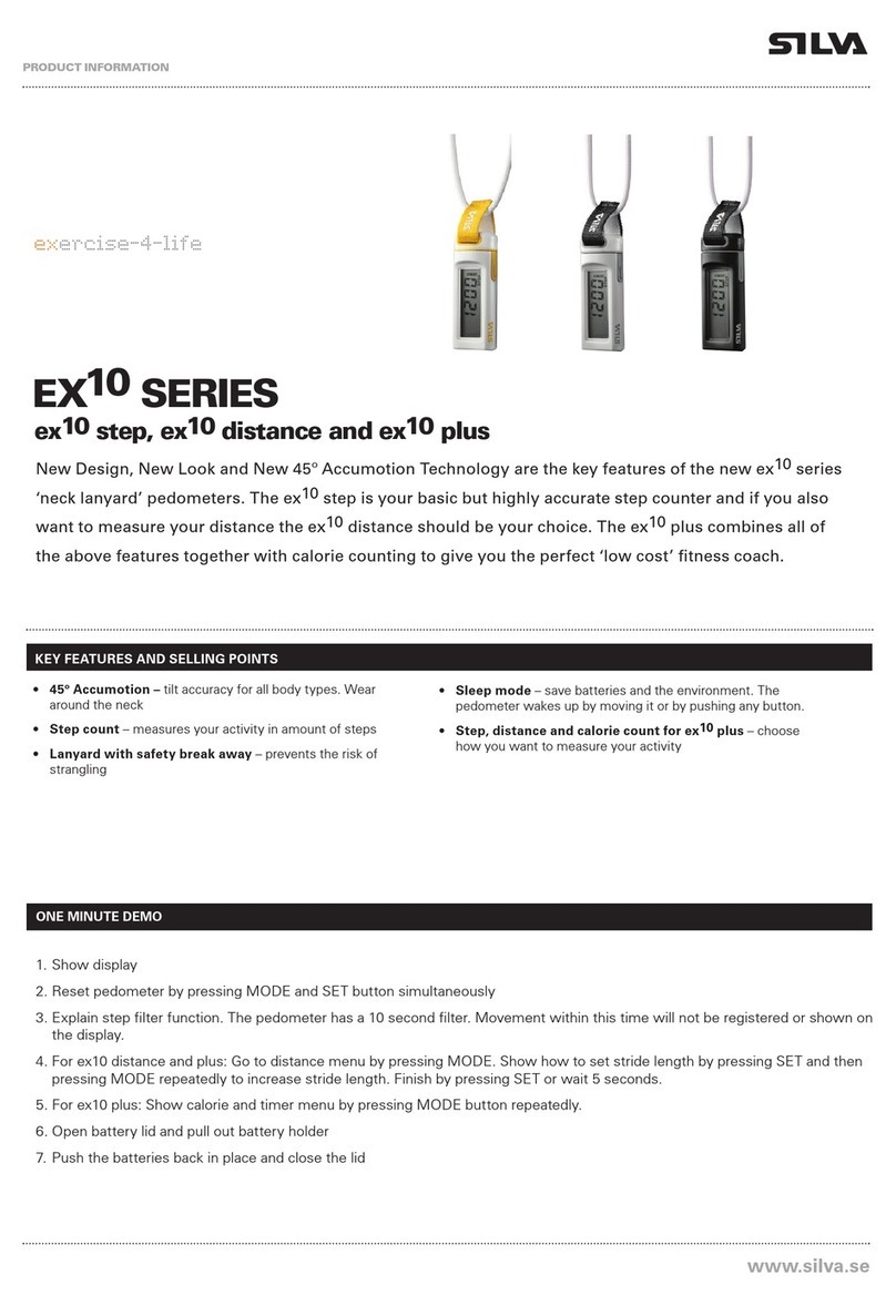 Silva EX10 series User manual