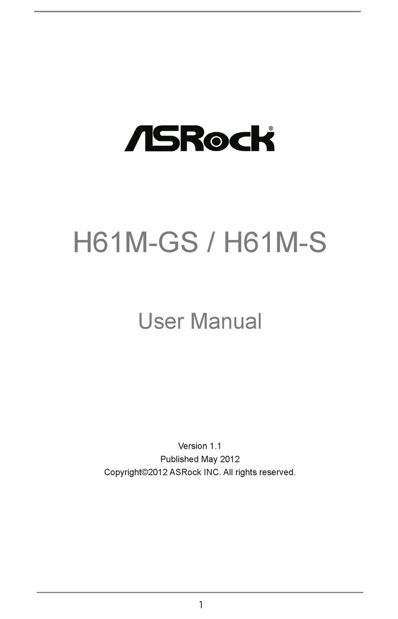 ASROCK H61M-GS user manual