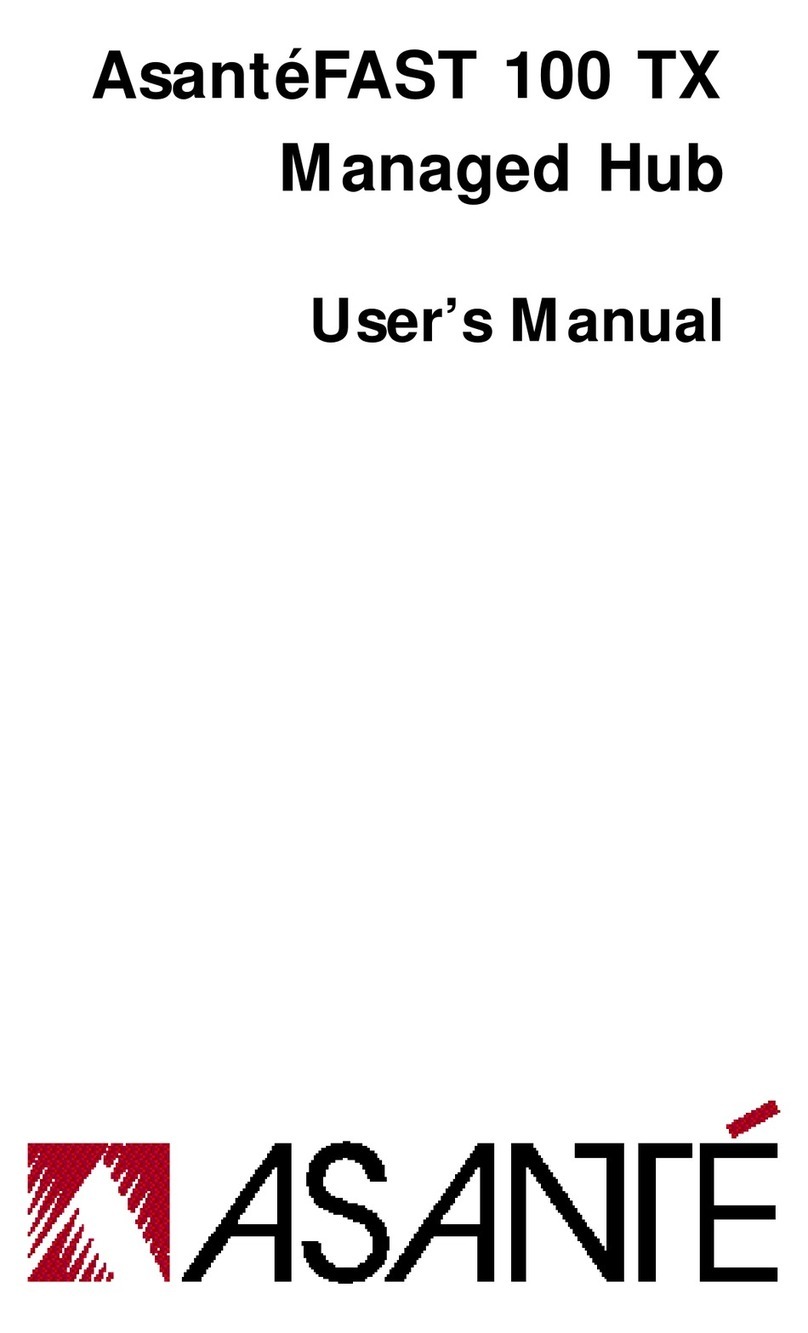 Asante FAST 100 TX User manual