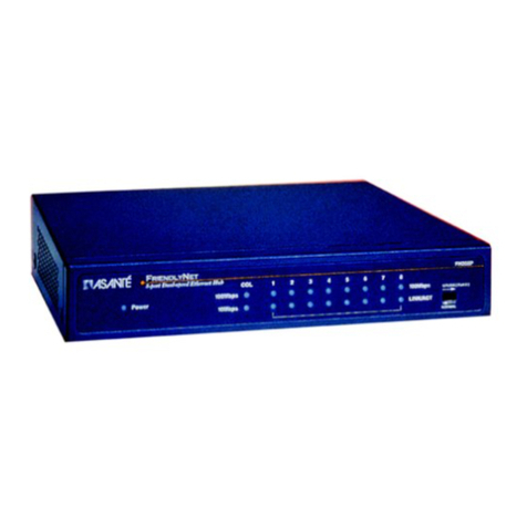 Asante FriendlyNet FH208P User manual Asante FriendlyNet FH208P User manual