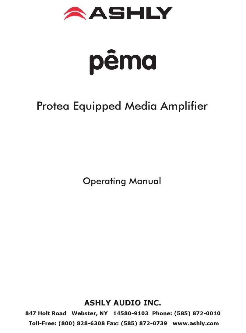 Ashly pema User manual