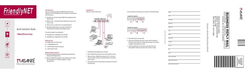 Asante FriendlyNET Wireless USB Adapter User manual
