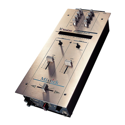 Vestax PMC-06ProA User manual Vestax PMC-06ProA User manual