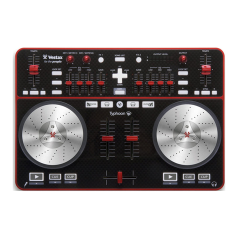 Vestax Typhoon owner's manual
