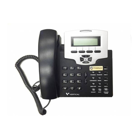 Vertical Xcelerator IP IP2007 Installation and operating instructions