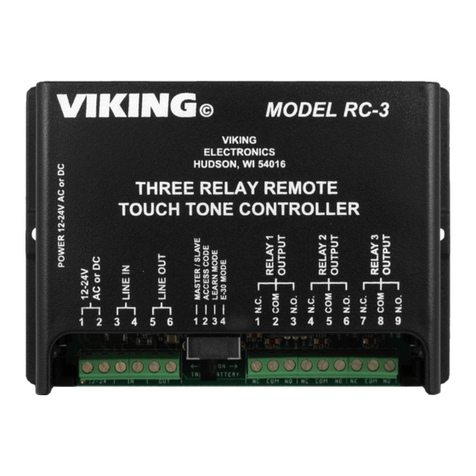 Viking RC-3 Instructions for use