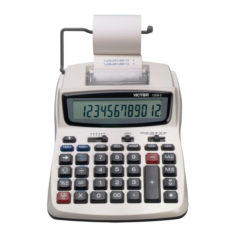 Victor 1208-2 Series User manual