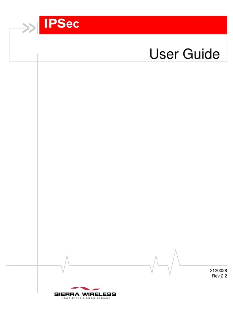 Sierra Wireless IPSec User manual