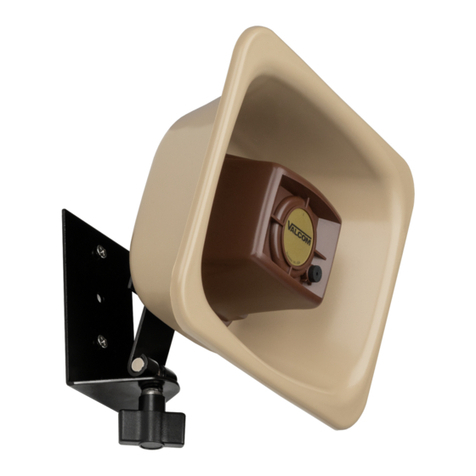 Valcom V-1080 Flexhorn User manual
