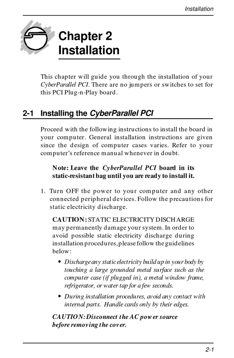 SIIG CyberParallel Dual User manual SIIG CyberParallel Dual User manual
