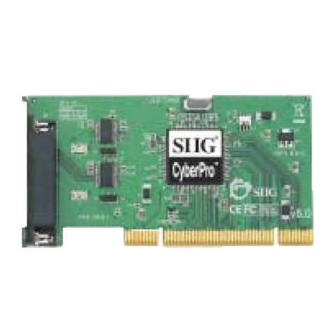 SIIG CyberSerial Dual PCI User manual