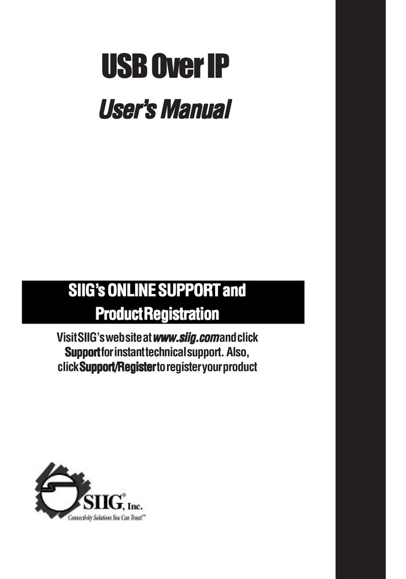 SIIG USB Over IP user manual
