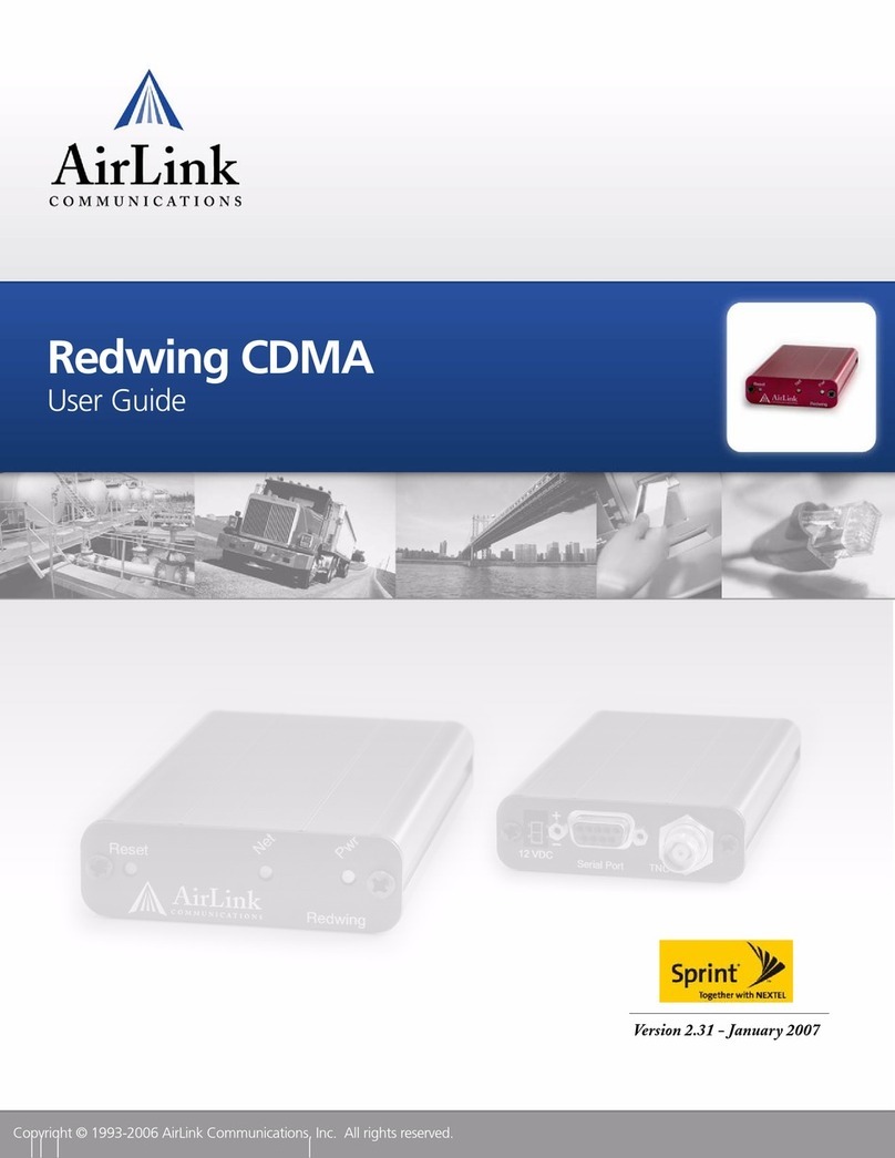 Airlink101 Redwing CDMA user guide
