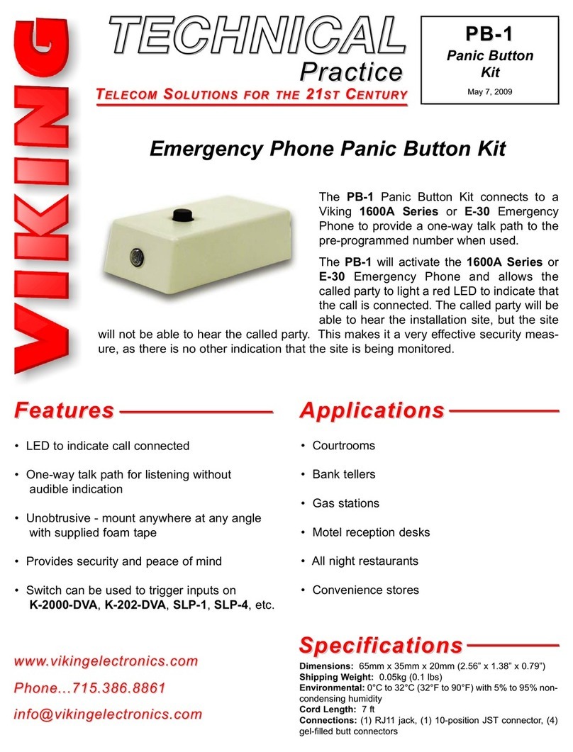 Viking PB-1 Instructions for use Viking PB-1 Instructions for use