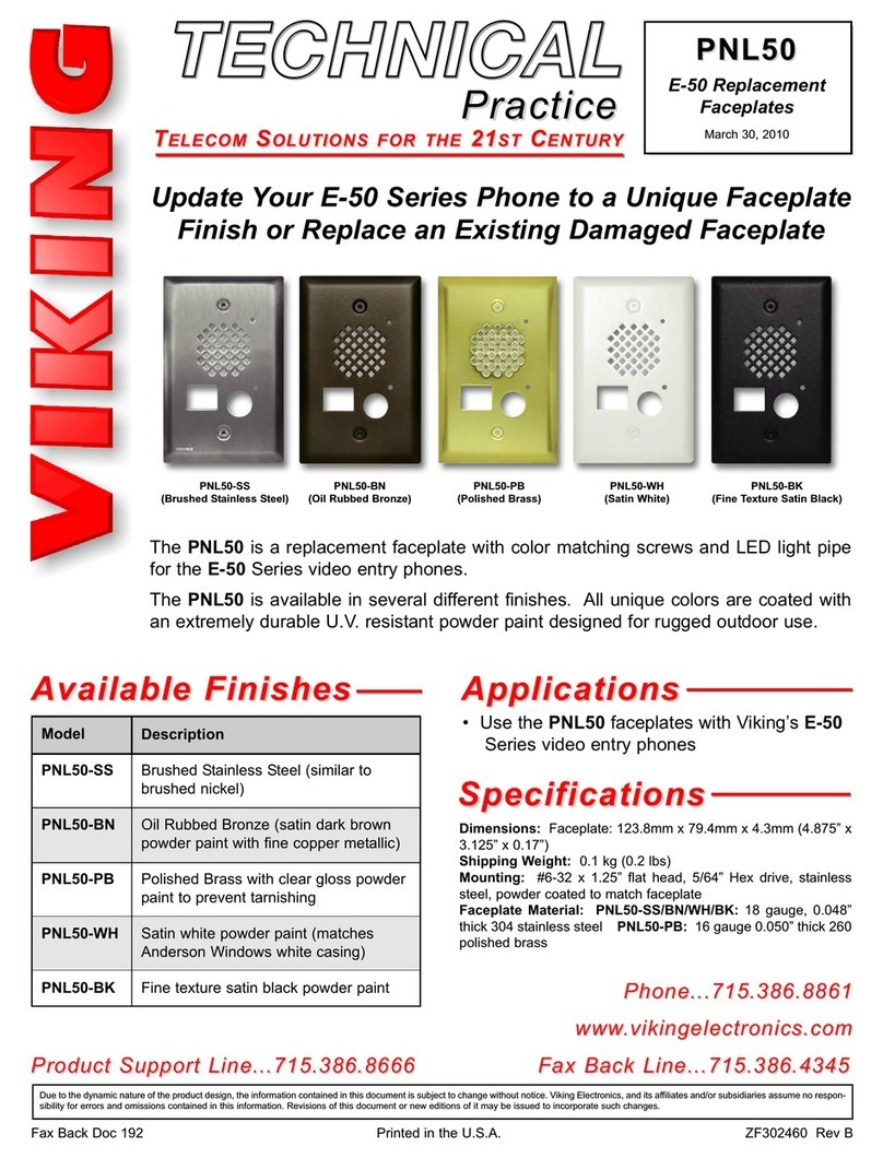 Viking PNL50-BK Instructions for use