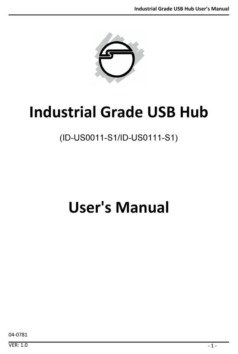 SIIG Industrial Grade USB Hub user manual SIIG Industrial Grade USB Hub user manual