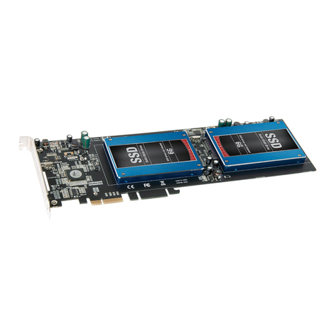 Sonnet Tempo SSD Pro 6Gb/s SATA PCIe Drive Card User manual