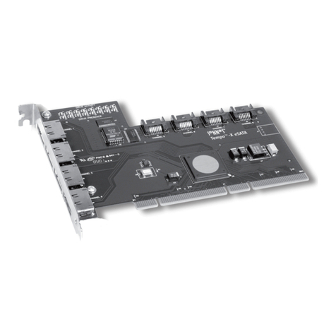 Sonnet TEMPO-X eSATA 4+4 User manual