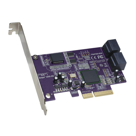 Sonnet TEMPO SATA E4i quick start guide