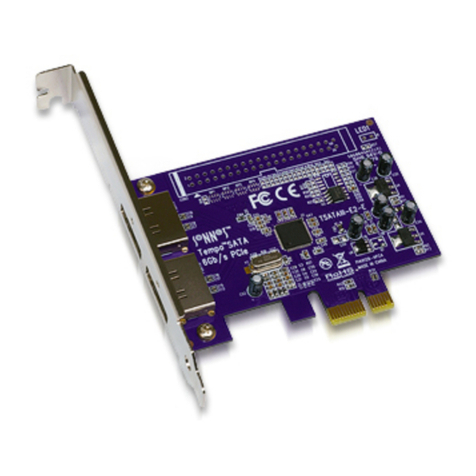 Sonnet Tempo SATA III 6Gb PCIe 2.0 User manual