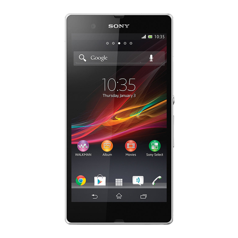 Sony Xperia Z C6603 User manual