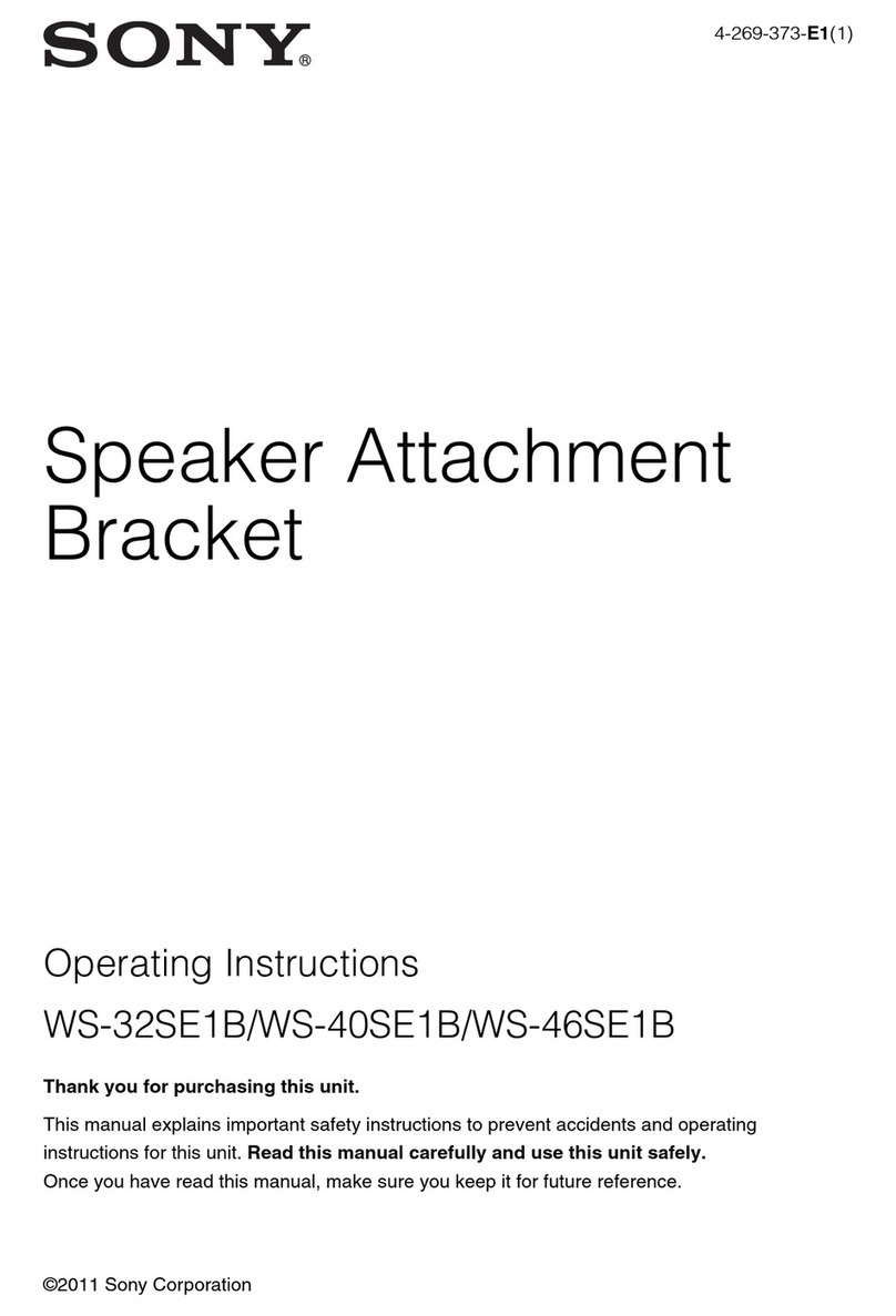 Sony WS-32SE1B operating instructions